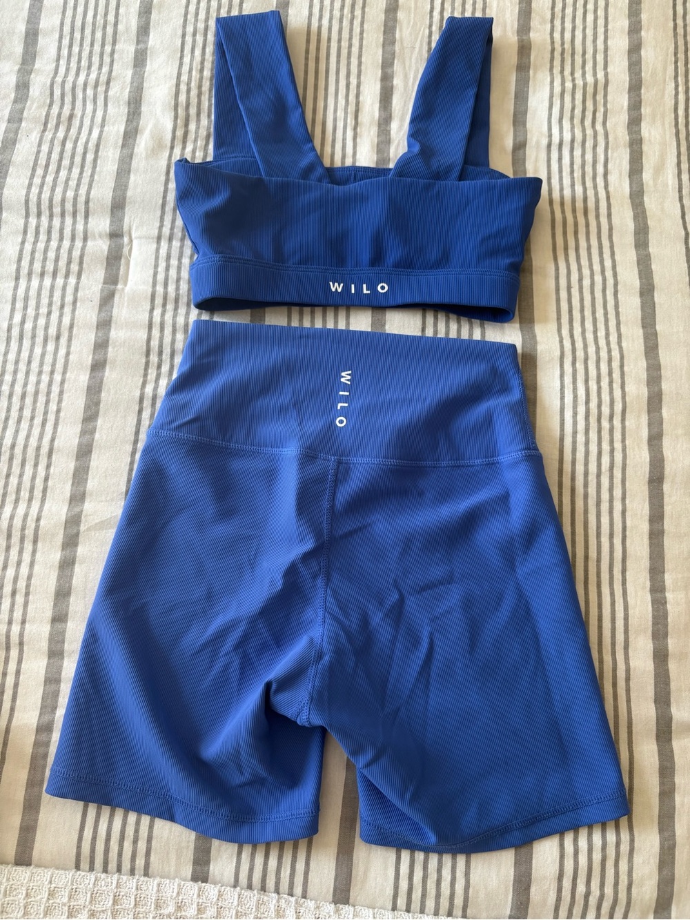 WILO Blue Activewear Set - Picture 2 of 3